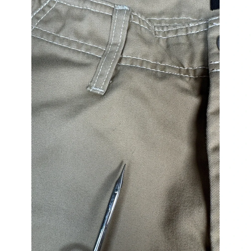 True Religion Cargo Pants Mens 32 Fits 33x32 Khaki Straight Leg Regular Classic